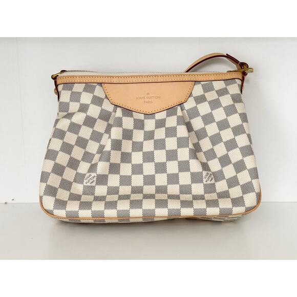 NEW Louis Vuitton Siracusa PM Damier Azur Crossbody Bag - Picture 3 of 15